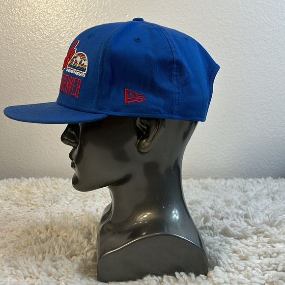 New Era Denver Nuggets Vintage Logo, NBA Hardwood Classics Adjustable Snapback - Picture 3 of 11